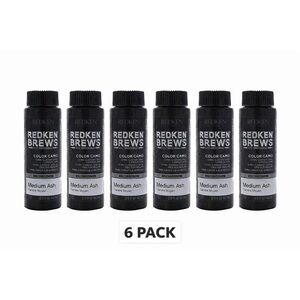 REDKEN Brews 6-Pack Medium Ash 5 Minute Color Camo For Men